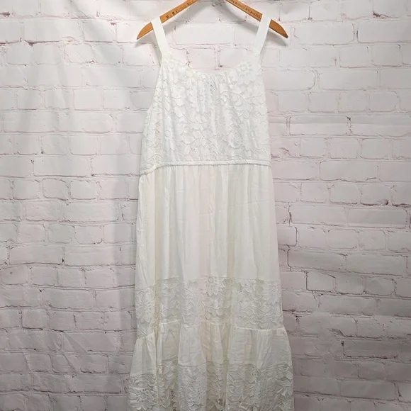Lane Bryant Festi Eyelet & Gauze Midi Dress Womens Size 18/20 NWT - Picture 8 of 12
